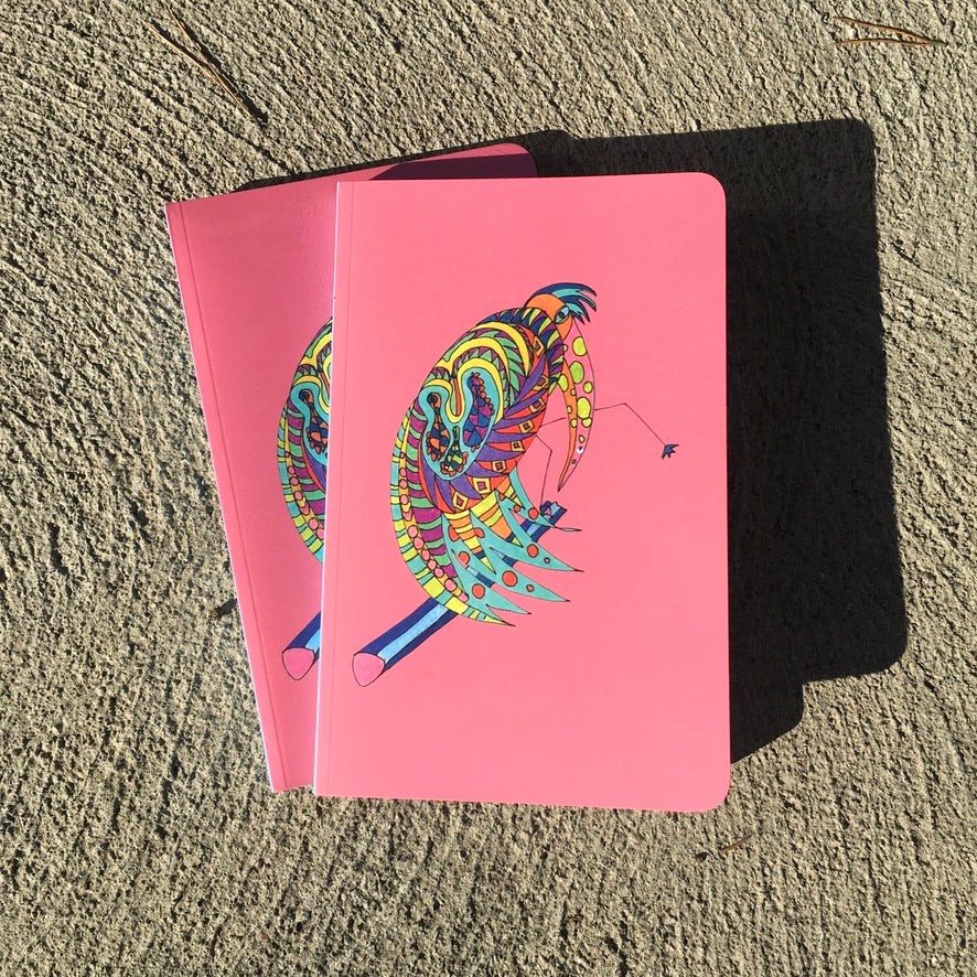 Lined Journal - Gafiera Bird